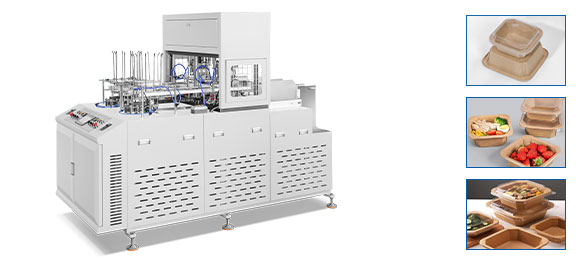 Double Station Octagonal Paper Box Forming Machine