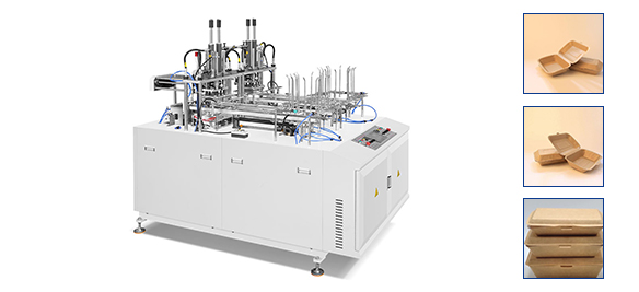 High Speed Paper Lunch Box Machine