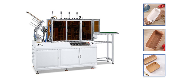 Food Packaging Box Forming Machine with Curling