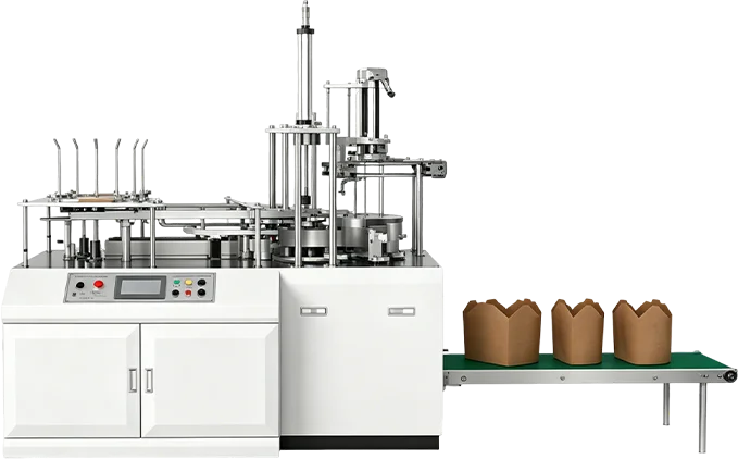 Paper Box Forming Machine