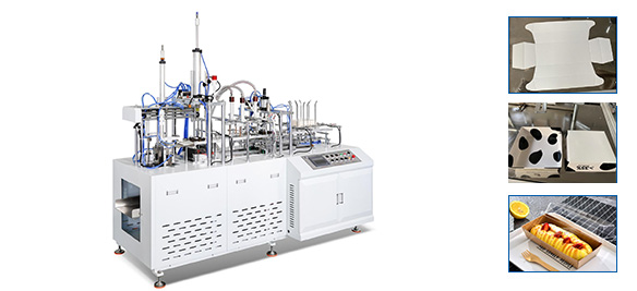 ZX-550F Paper Lunch Box Forming Machine